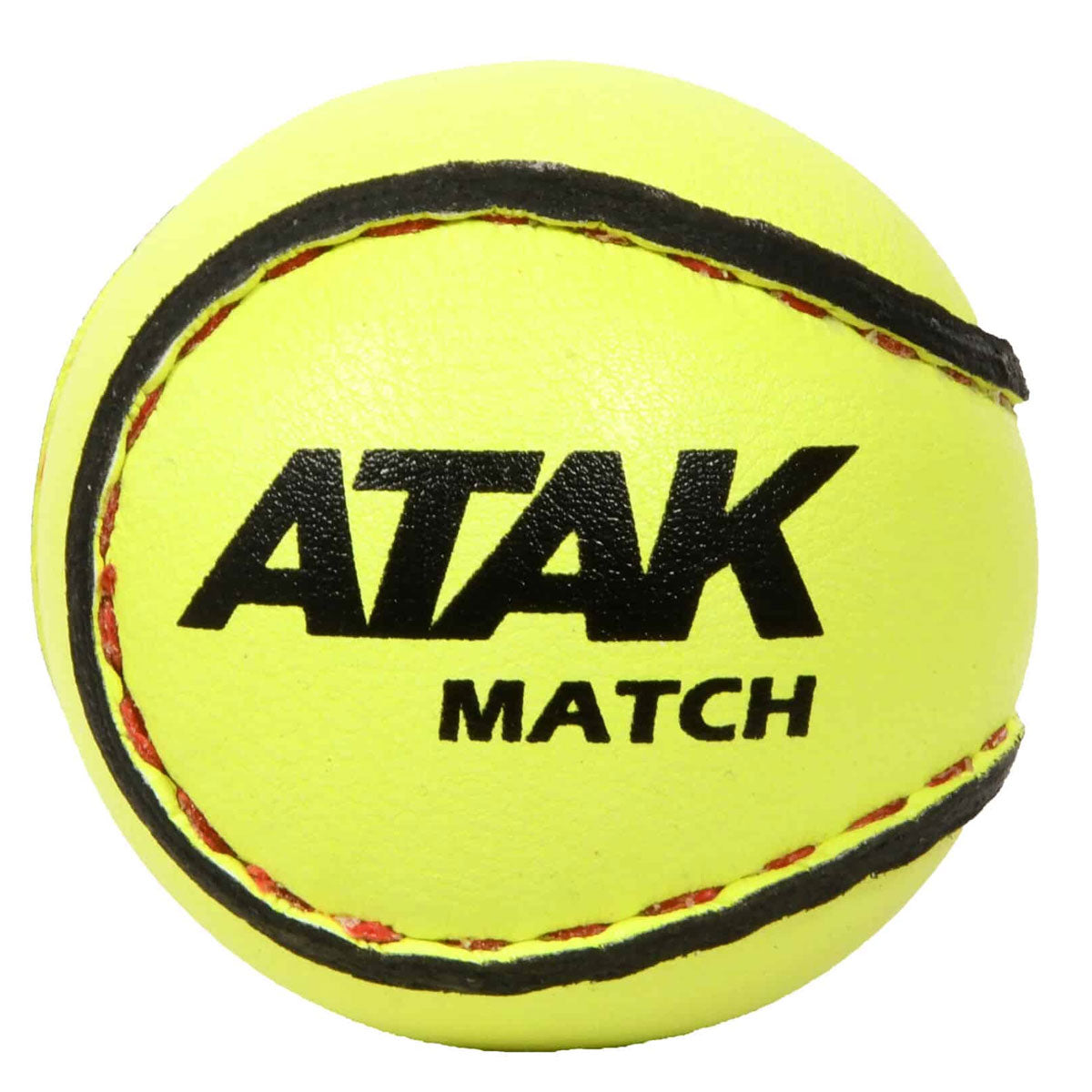 Atak Match Sliotar - Size 5 - Neon Yellow
