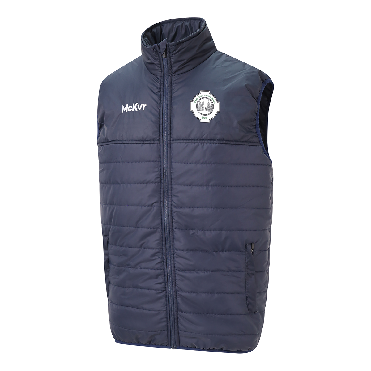 Mc Keever Ballincollig GAA Core 22 Padded Gilet - Adult - Navy
