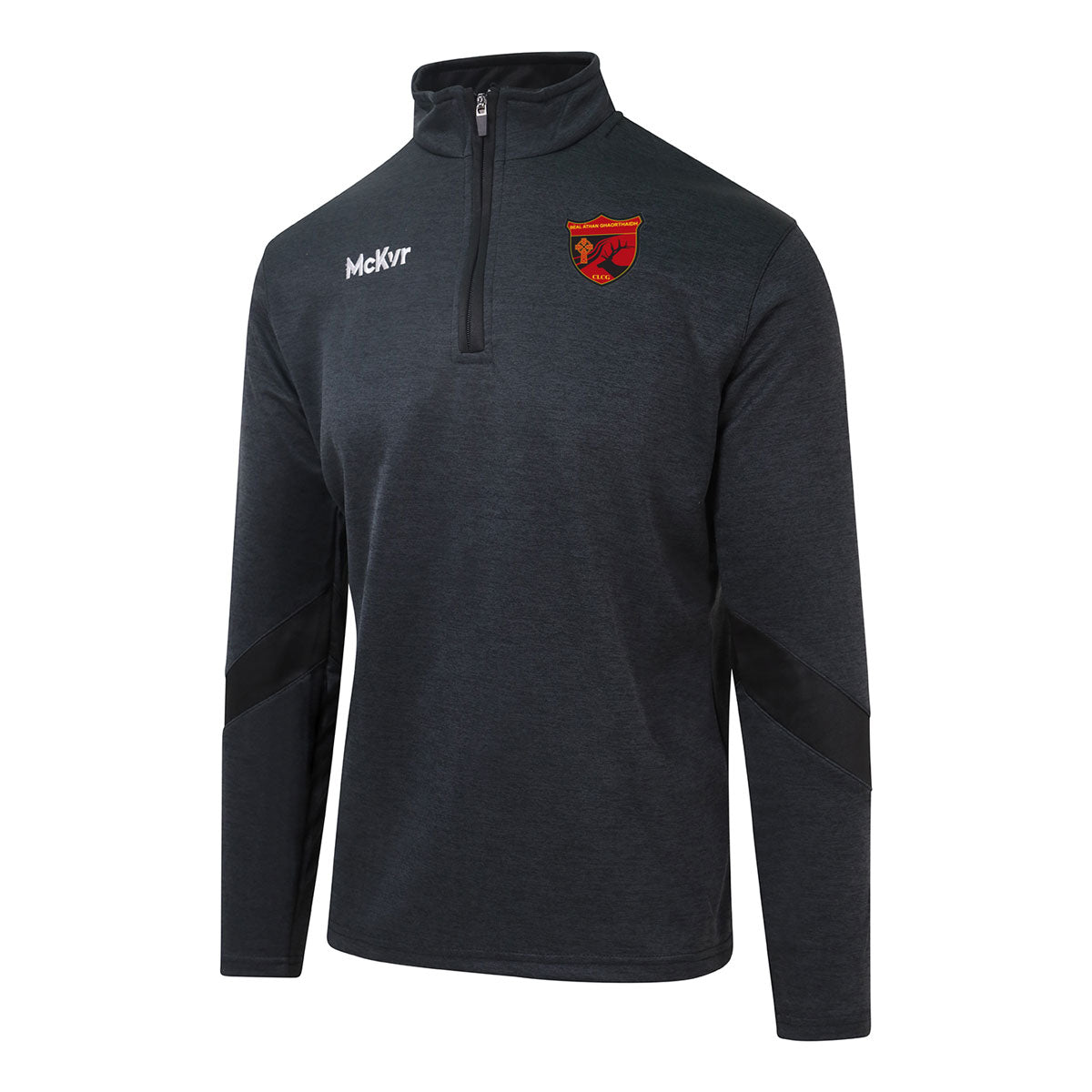 McKvr Ballingeary GAA Core 22 1/4 Zip Top - Youth - Black