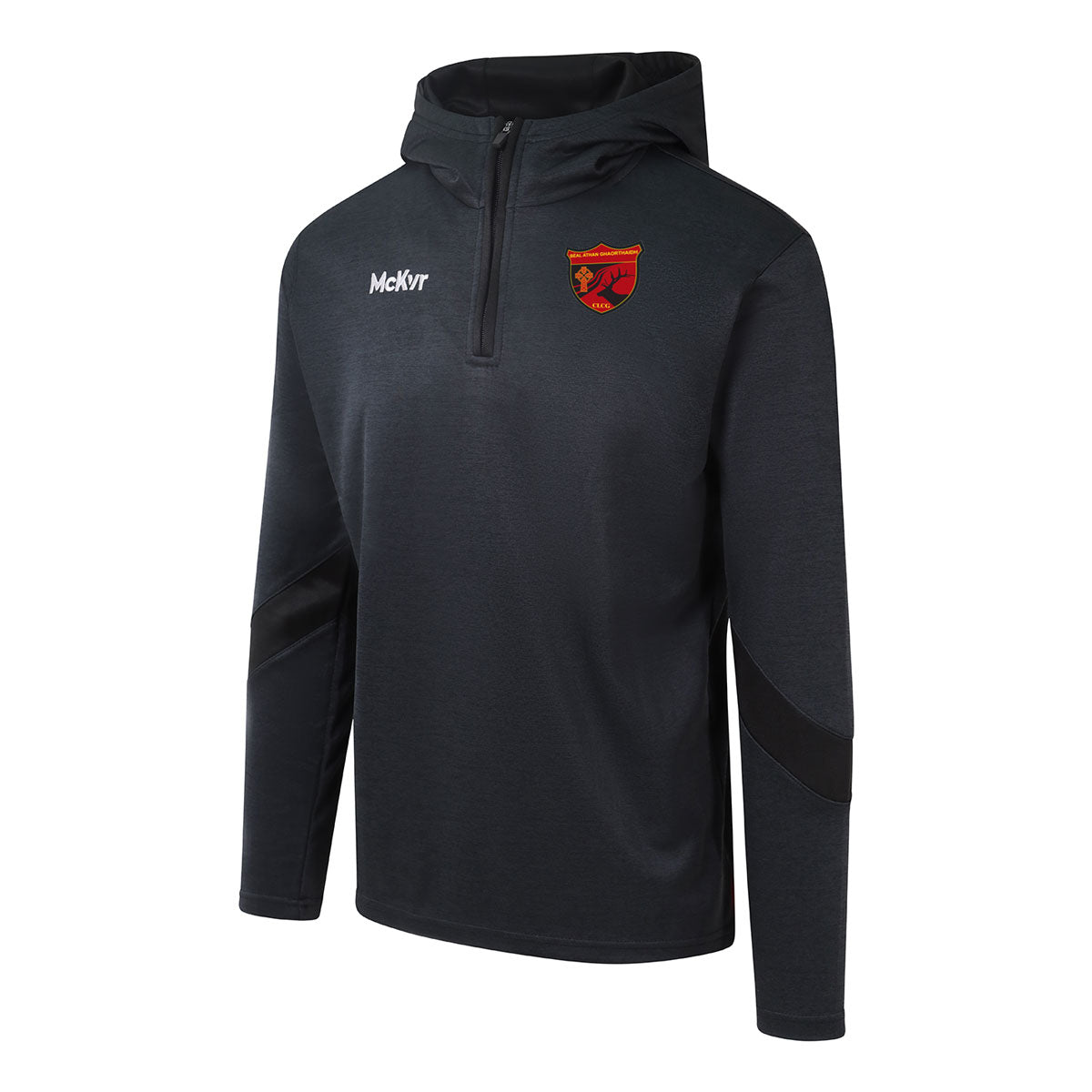 Mc Keever Ballingeary GAA Core 22 1/4 Zip Hoodie - Youth - Black