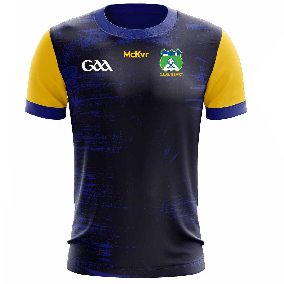 McKvr Beart GAC Training Jersey - Adult - Navy/Yellow Player Fit