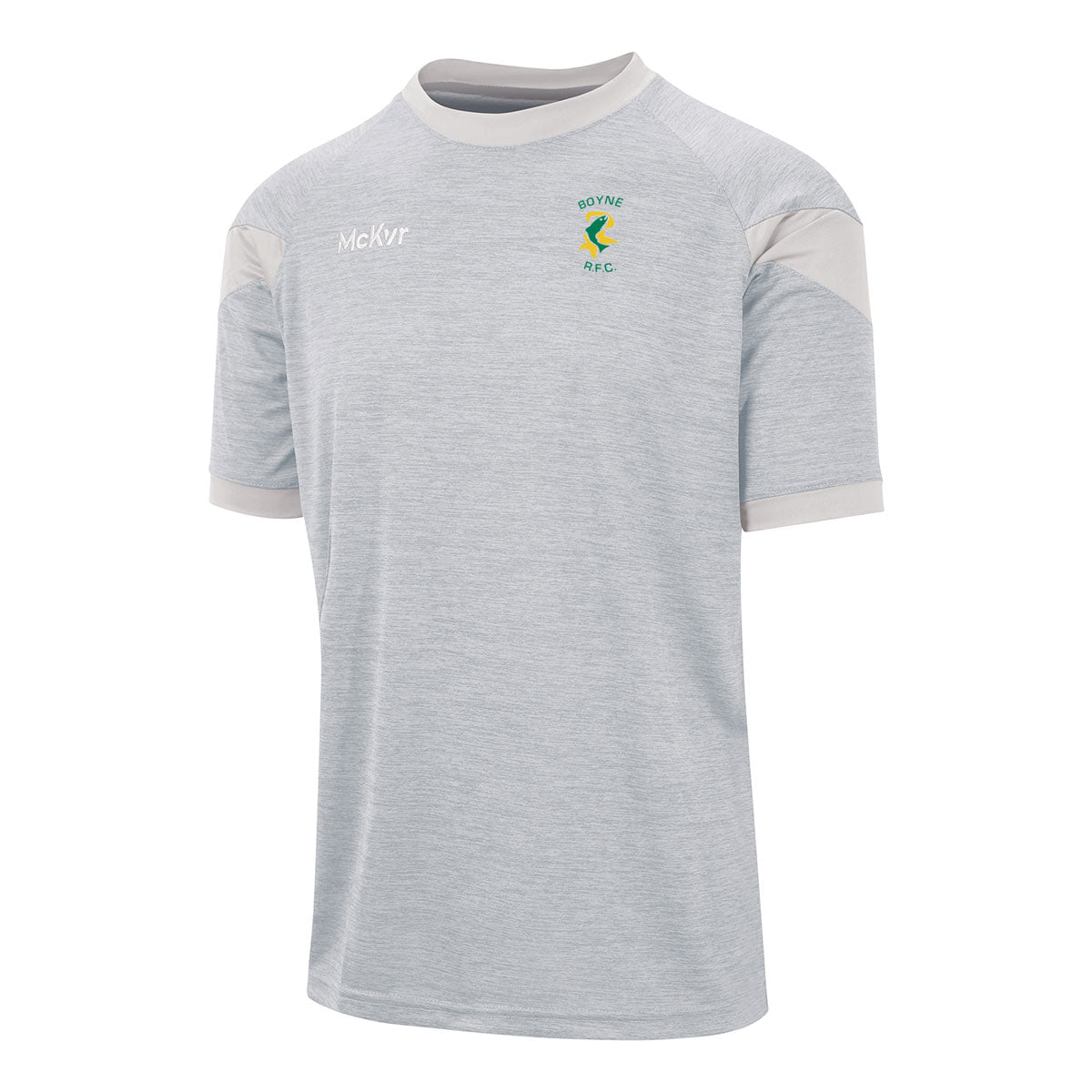 Mc Keever Boyne RFC Core 22 T-Shirt - Youth - Grey