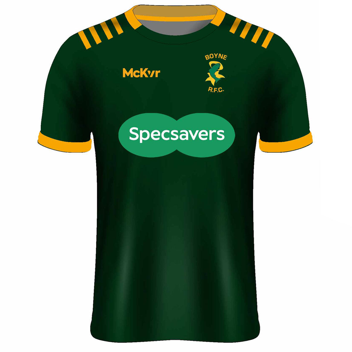 McKvr Boyne RFC Playing Jersey - Adult - Green