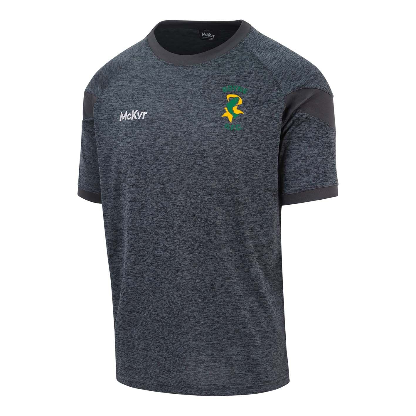 Mc Keever Boyne RFC Core 22 T-Shirt - Youth - Charcoal