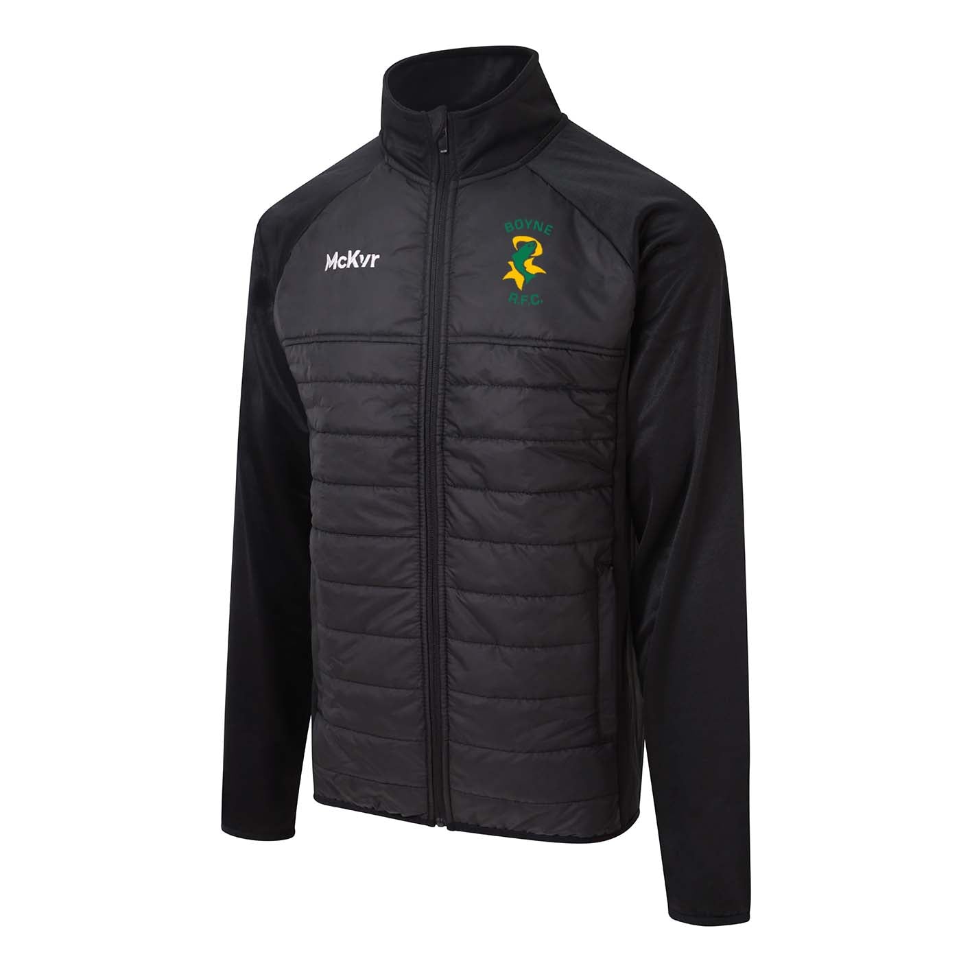 Mc Keever Boyne RFC Core 22 Hybrid Jacket - Youth - Black