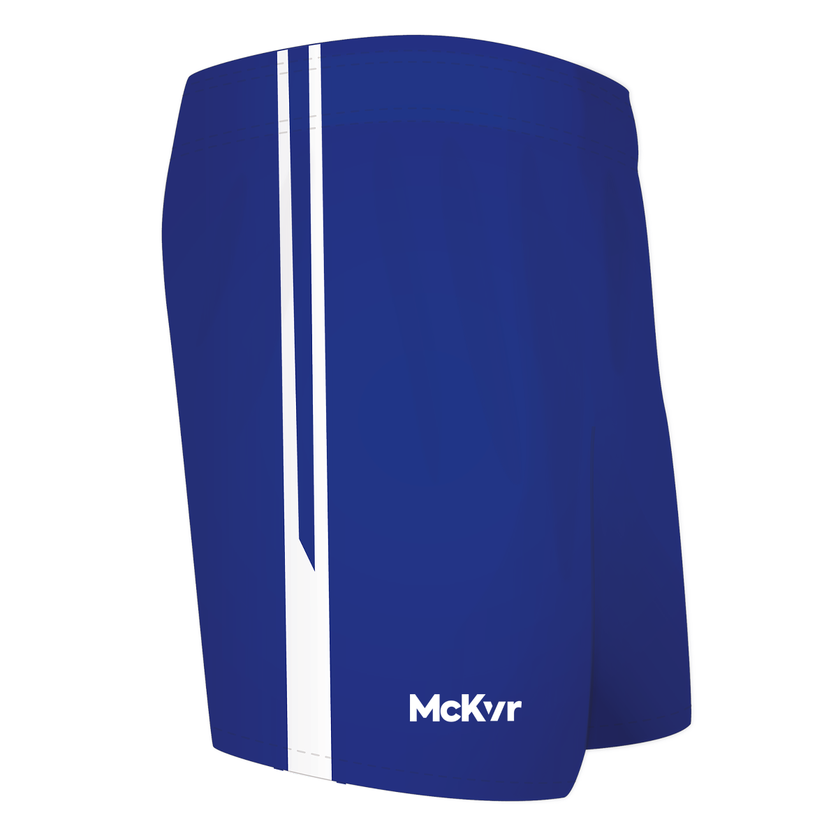 Mc Keever Breaffy GAA Official Training Shorts - Adult - Royal/White