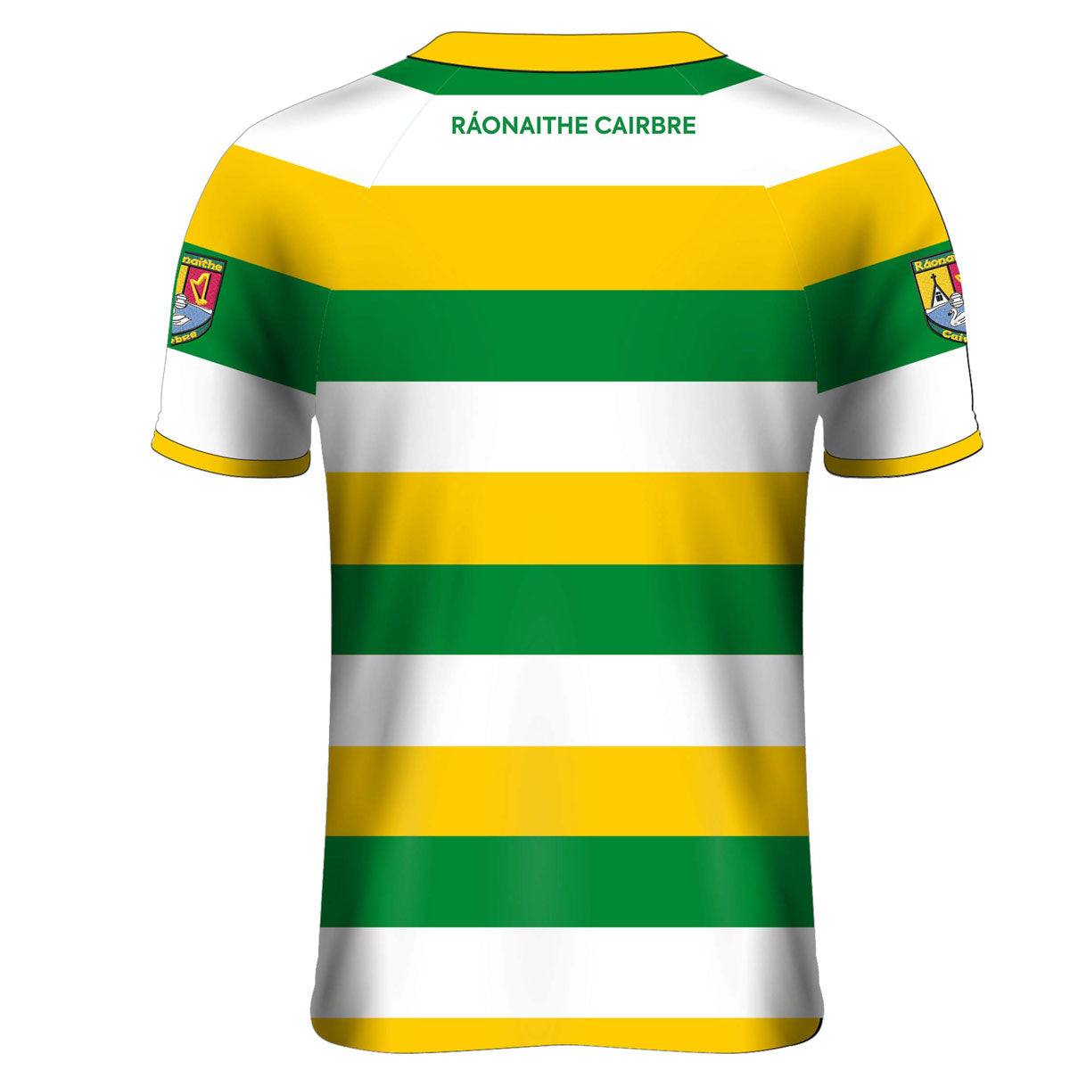 McKvr Carbery Rangers Playing Jersey - Adult - Green/Yellow/White Player Fit