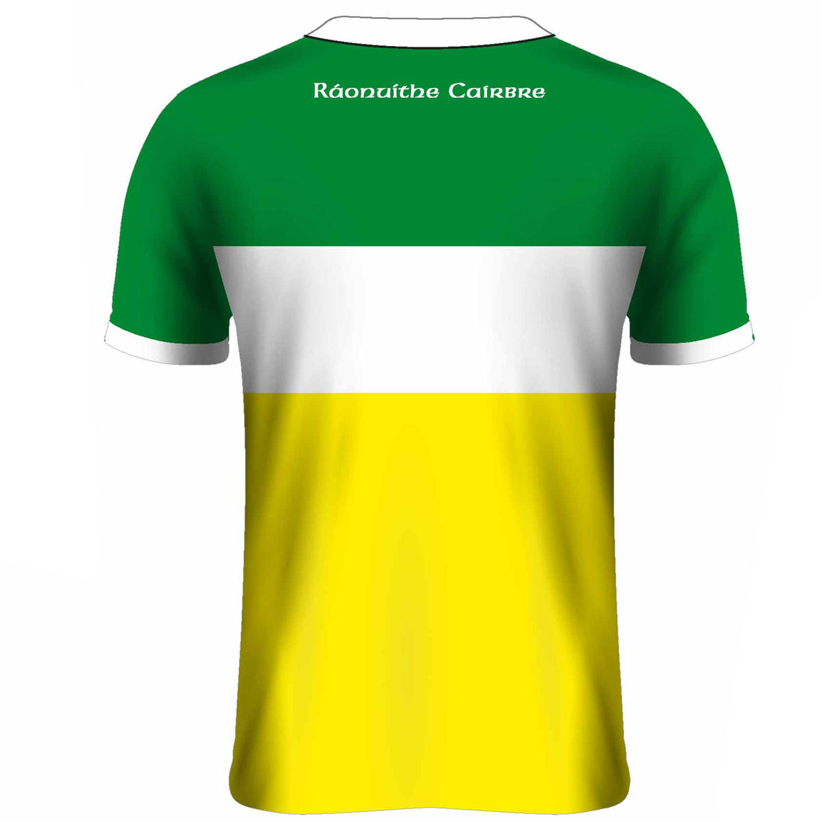 McKvr Carbery Rangers GAA Training Jersey - Adult - Green/White/Yellow