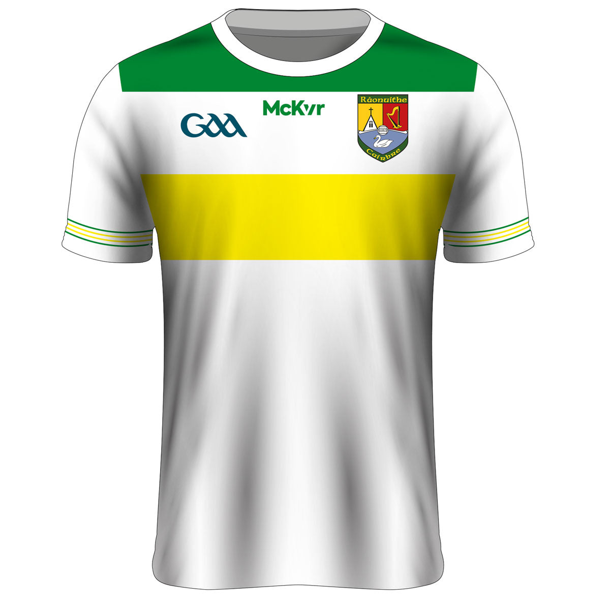 McKvr Carbery Rangers GAA Training Jersey - Adult - White