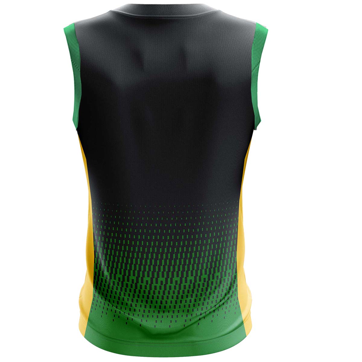 Mc Keever Carbery Rangers GAA Training Vest - Youth - Navy/Green/Yellow