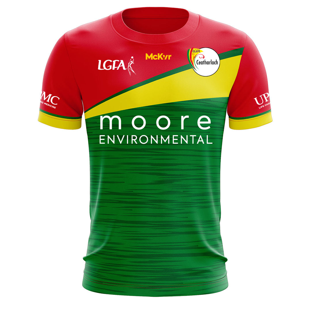 Mc Keever Carlow Ladies LGFA Official Home Jersey - Mens - Green