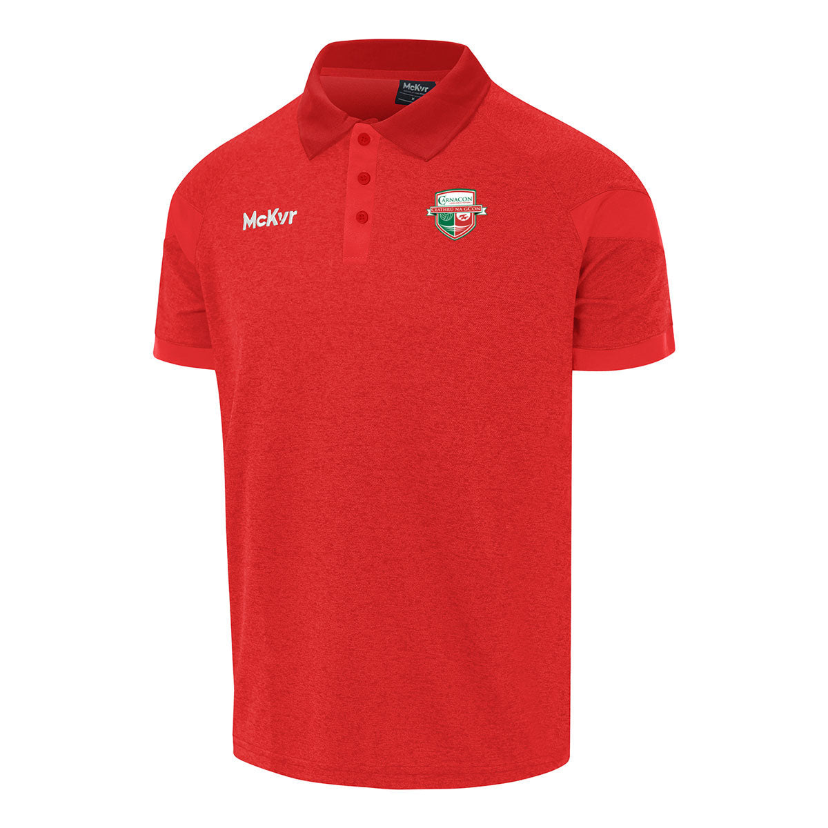 McKvr Carnacon Ladies GAA Core 22 Polo Top Adult Red McKeever mckvr-carnacon-ladies-gaa-core-22-polo-top-adult-red-mckeever
