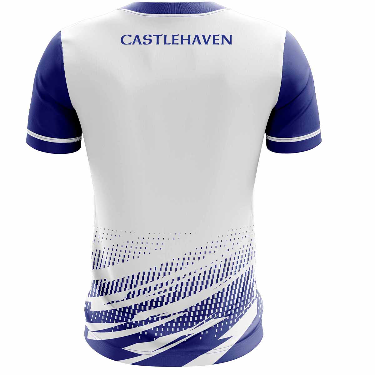 Mc Keever Castlehaven GAA Training Jersey - Youth - White/Blue