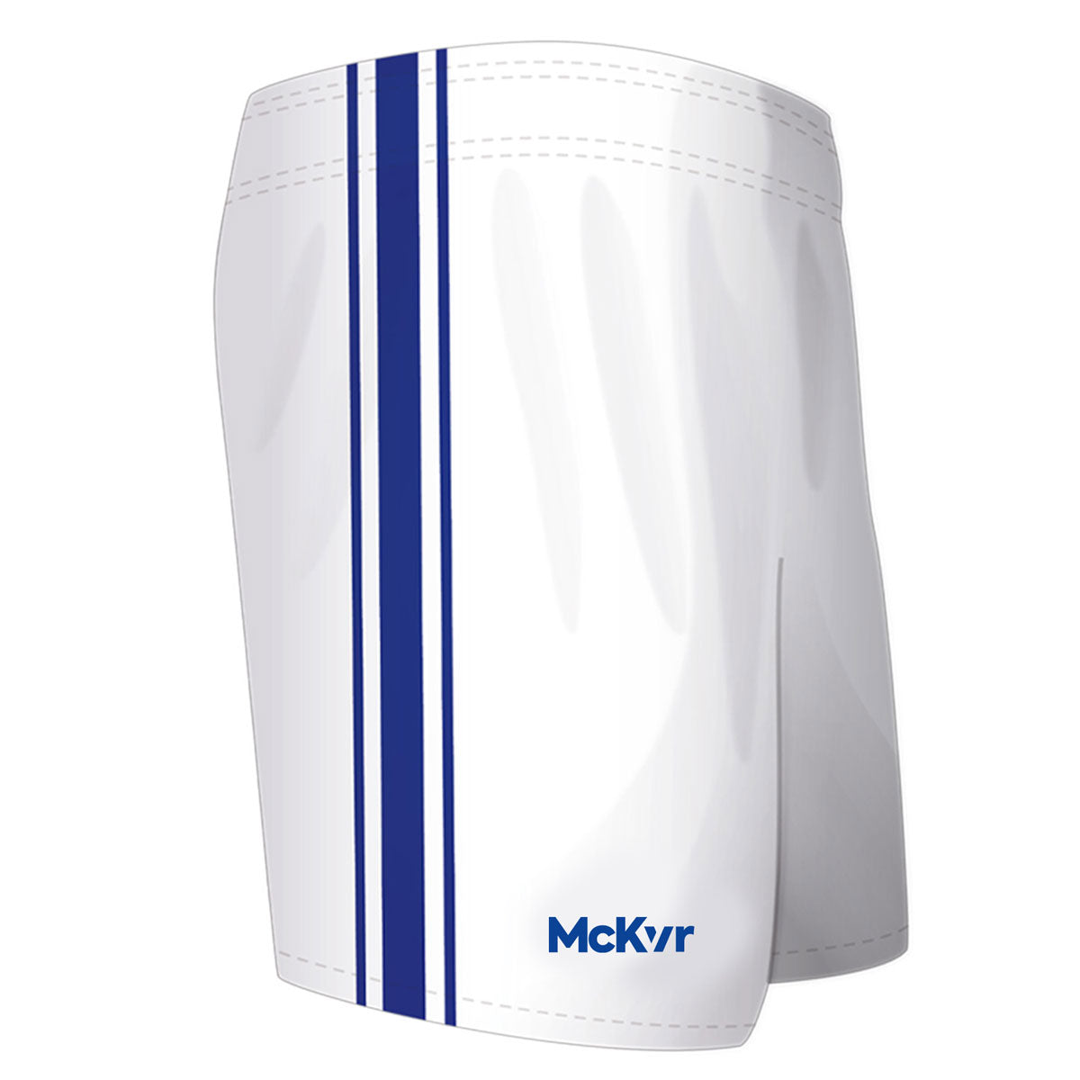 Mc Keever Clan Na Gael CLG Playing Short - Adult - White/Blue