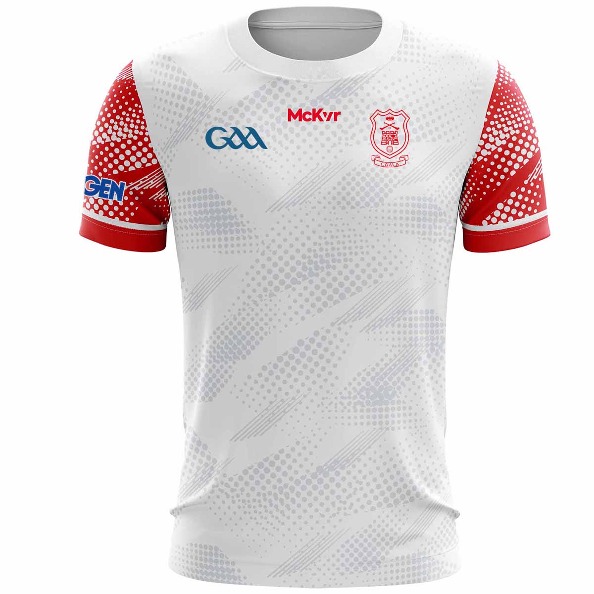 McKvr Cuala GAA Training Jersey - Adult - White