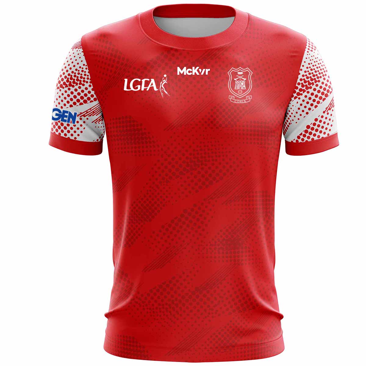 McKvr Cuala LGFA Training Jersey - Adult - Red Player Fit