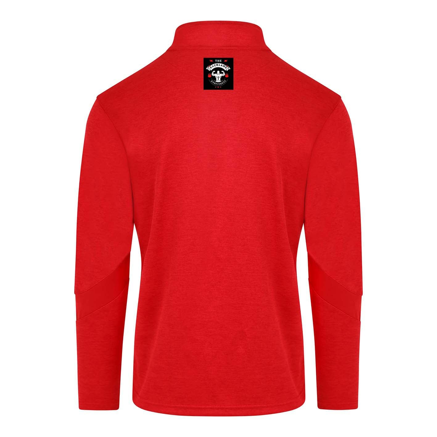 Mc Keever DB Fitness Core 22 1/4 Zip Top - Youth - Red