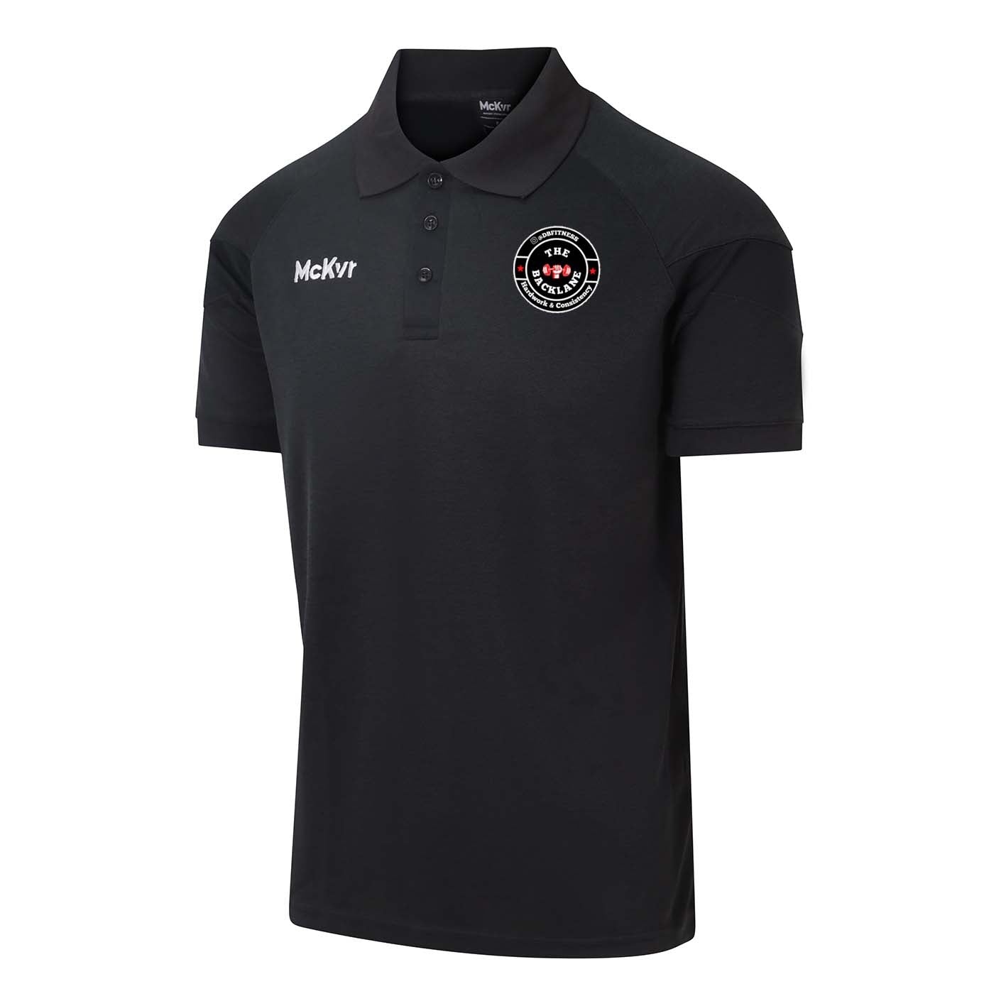 Mc Keever DB Fitness Core 22 Polo Top - Adult - Black