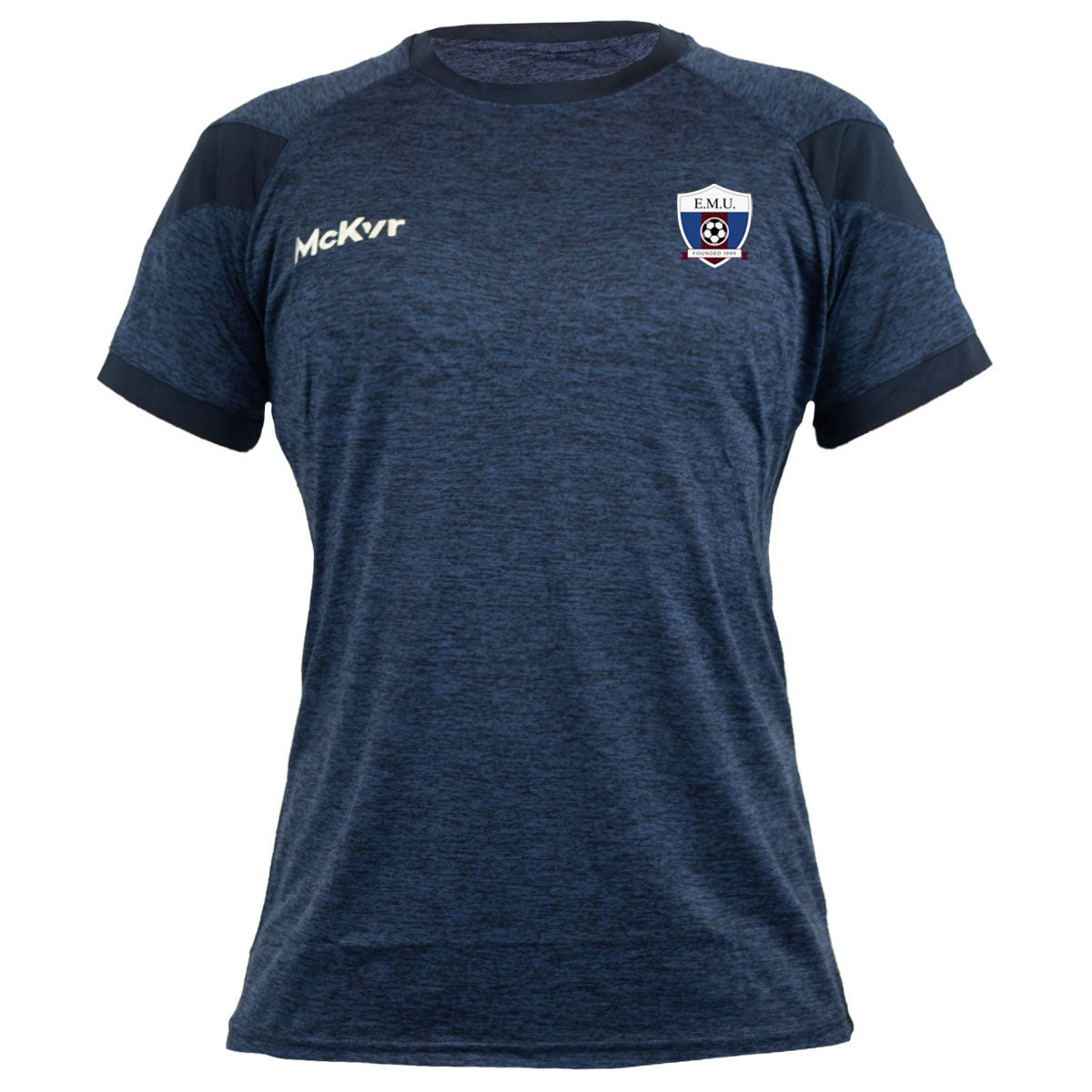 Mc Keever East Meath United FC Core 22 T-Shirt - Womens - Navy