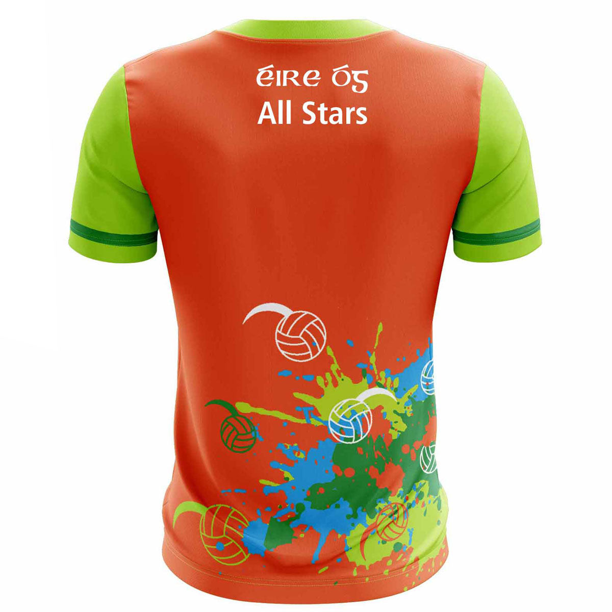 McKvr Eire Og GAC All Stars Jersey - Adult - Orange Player Fit