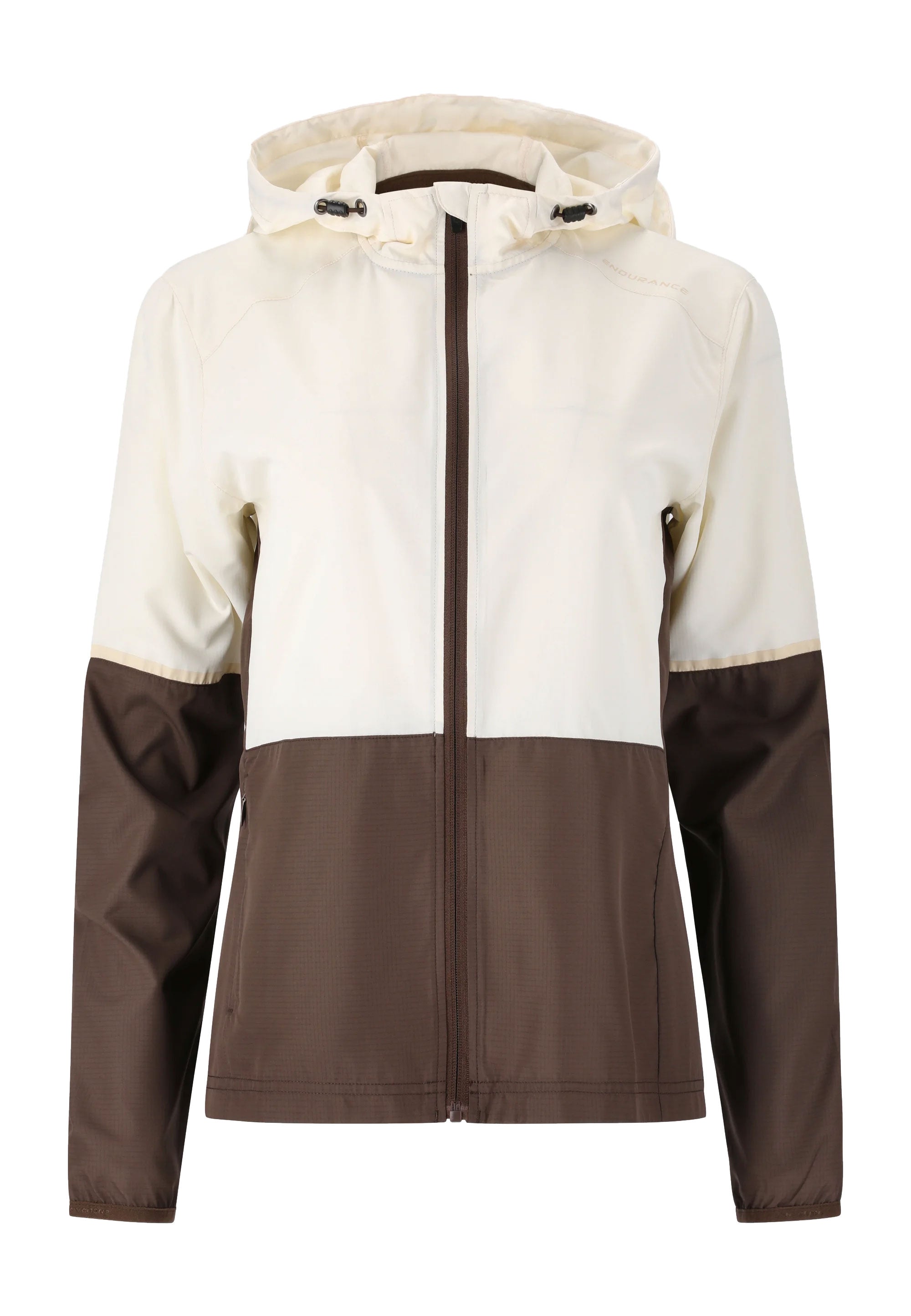 Endurance Kinthar Jacket With Hood - Womens - Whisper White