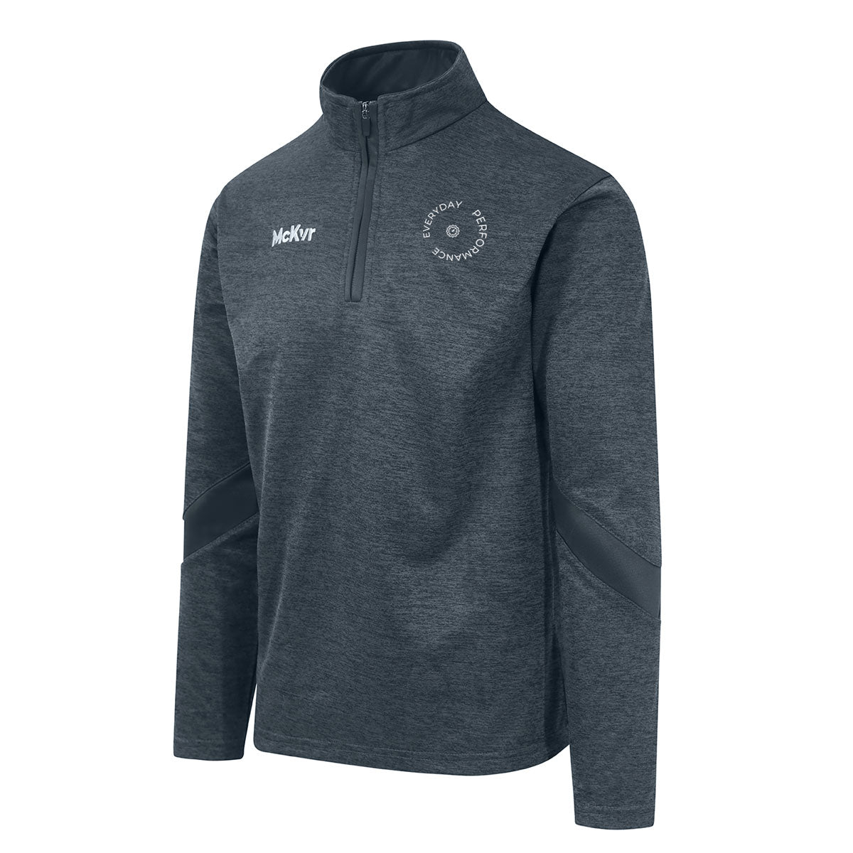 Mc Keever Everyday Performance Core 22 1/4 Zip Top - Adult - Charcoal
