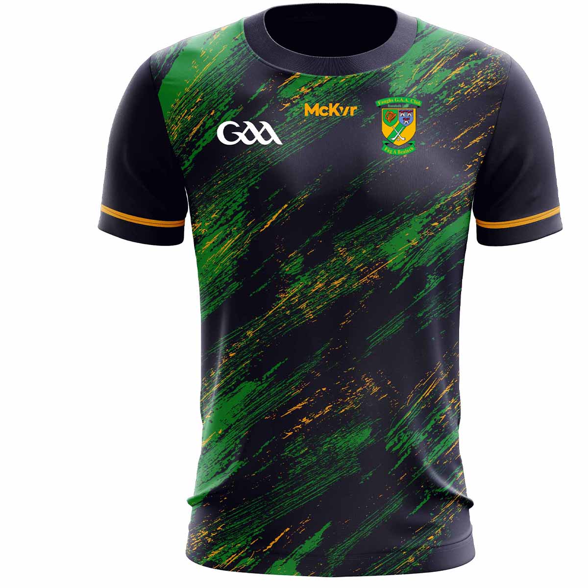 McKvr Faughs GAA Training Jersey - Adult - Navy Design 3 Player Fit