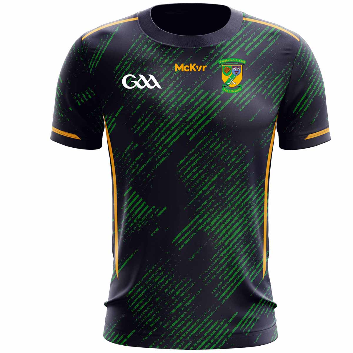 McKvr Faughs GAA Training Jersey - Adult - Navy Design 2 Player Fit