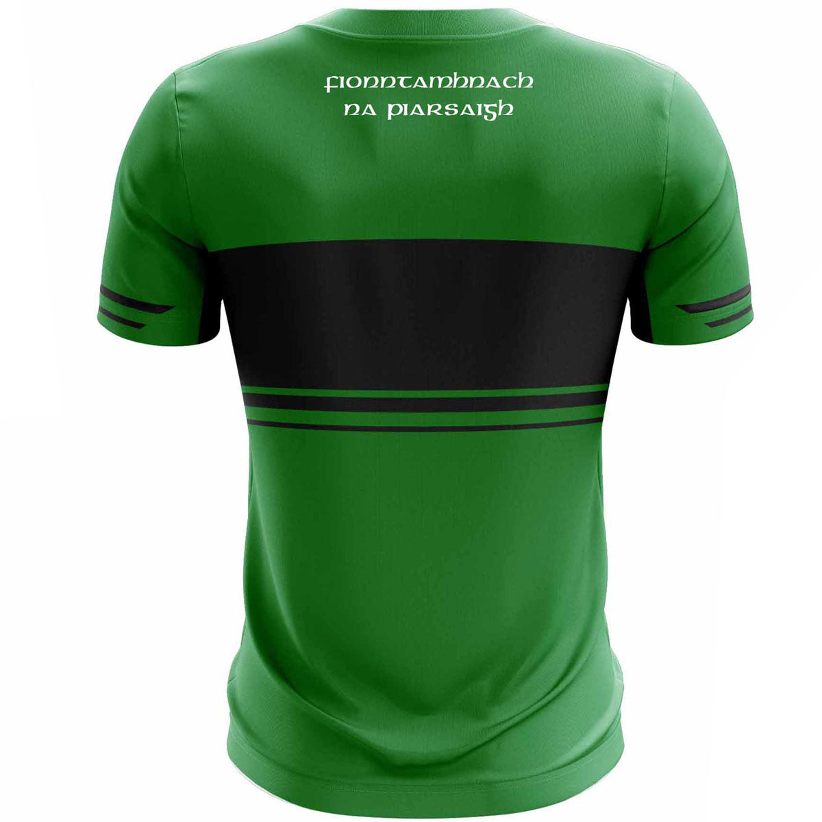 McKvr Fintona Pearses GAA Training Jersey - Adult - Green/Black Player Fit