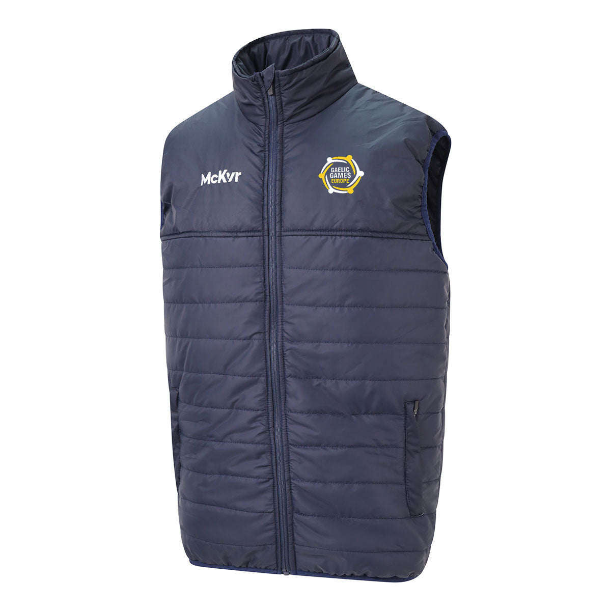 Mc Keever Gaelic Games Europe Core 22 Padded Gilet - Adult - Navy