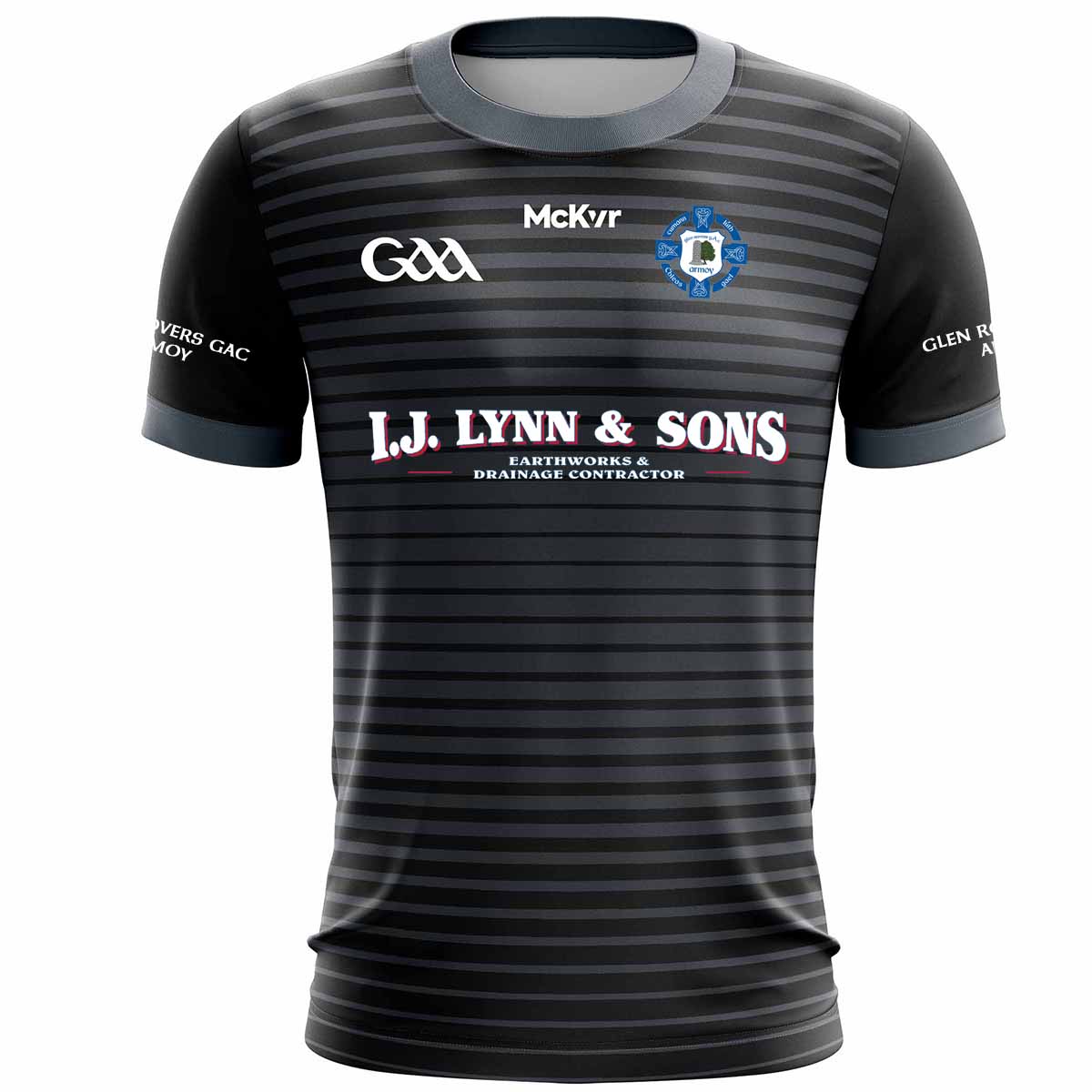 McKvr Glen Rovers Armoy Goalkeeper Jersey - Adult - Black