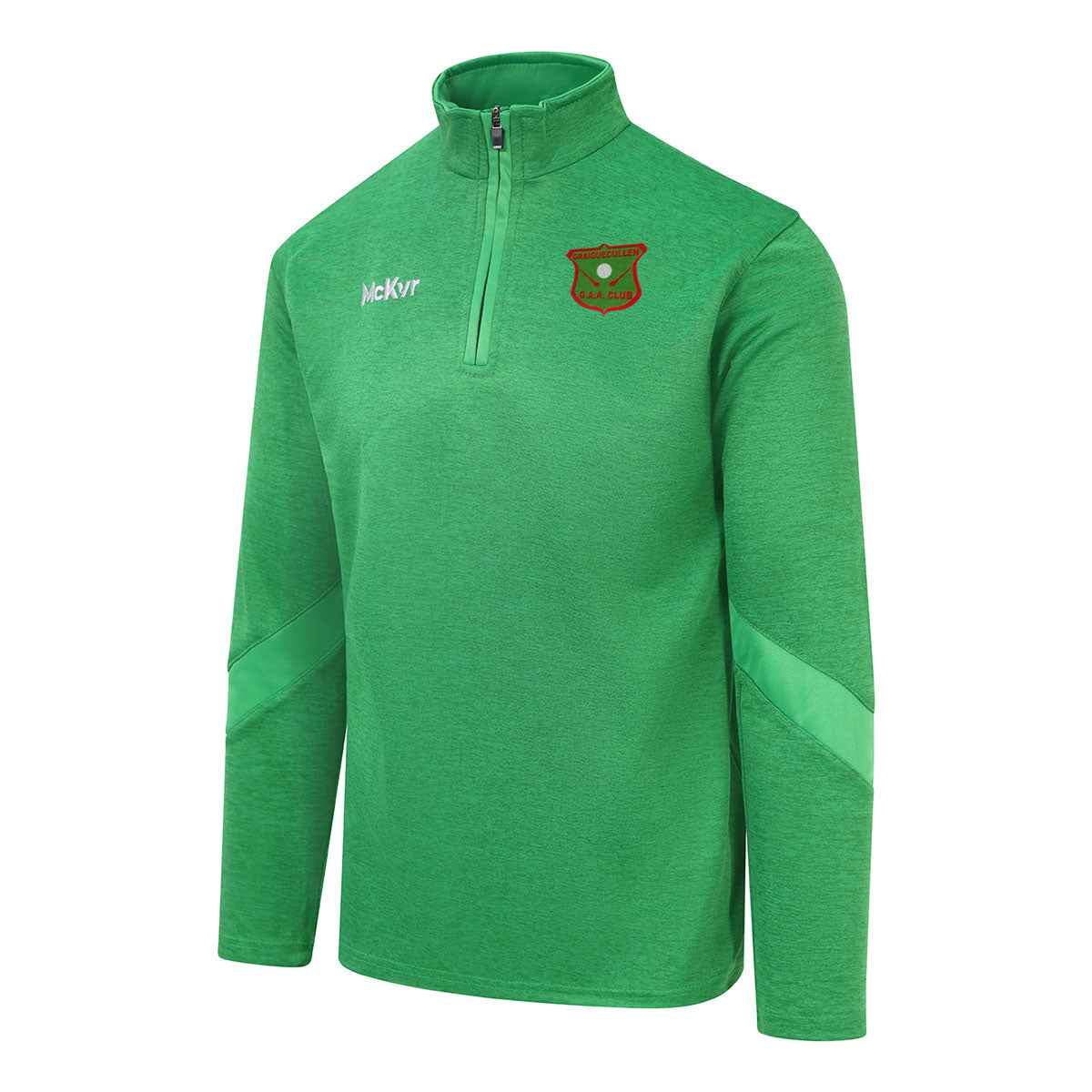 Mc Keever Graigue Cullen GAA Core 22 1/4 Zip Top - Adult - Green