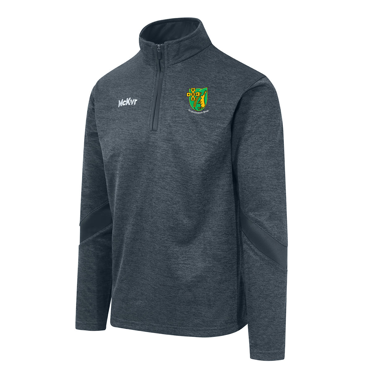 Mc Keever Granemore GFC Core 22 1/4 Zip Top - Youth - Charcoal