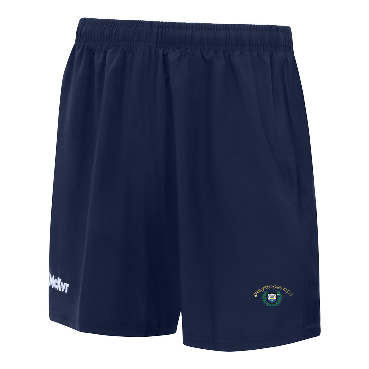 Mc Keever Greystones RFC Core 22 Leisure Shorts - Adult - Navy