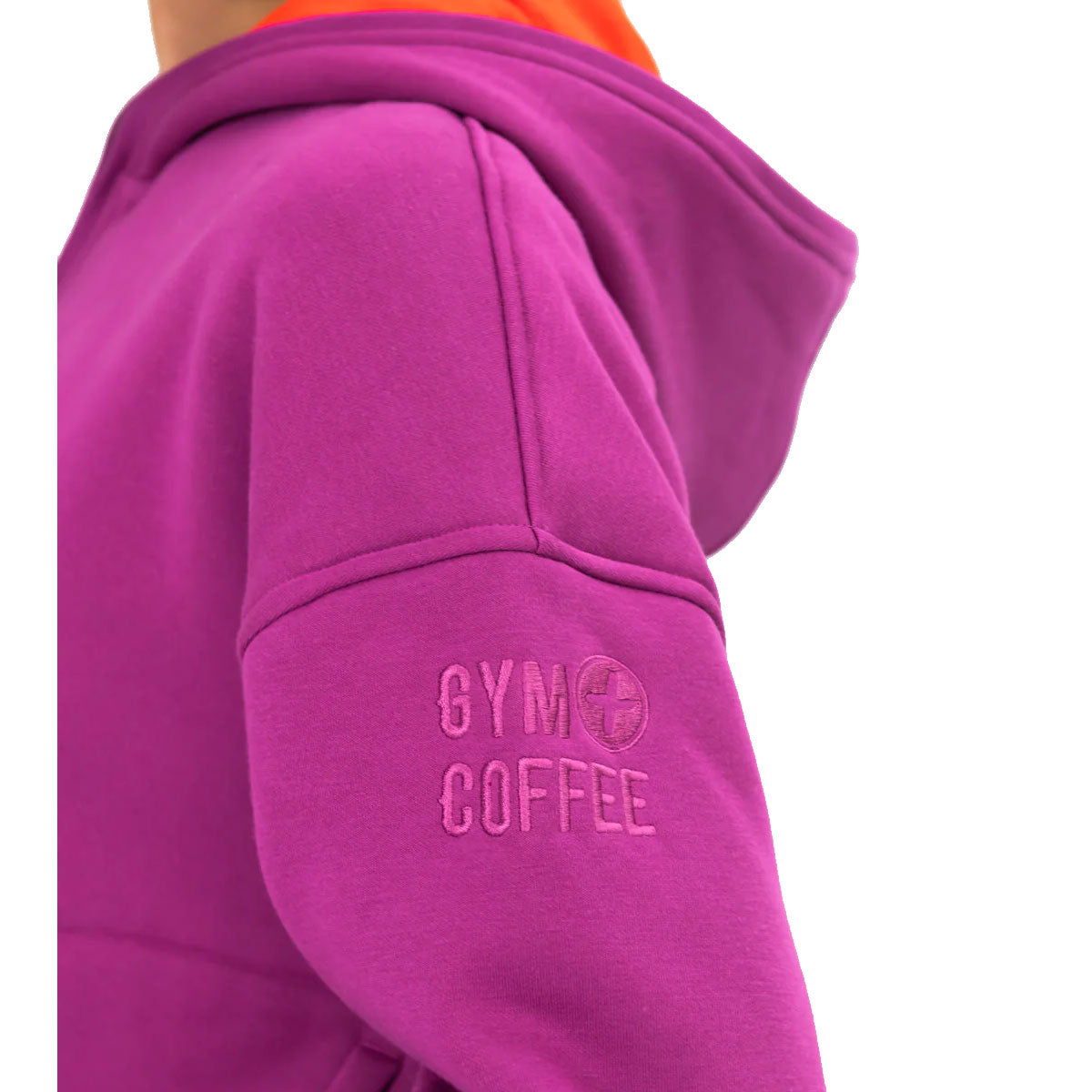 Gym+Coffee Sierra Fleece Zip Hoodie - Womens - Very Berry