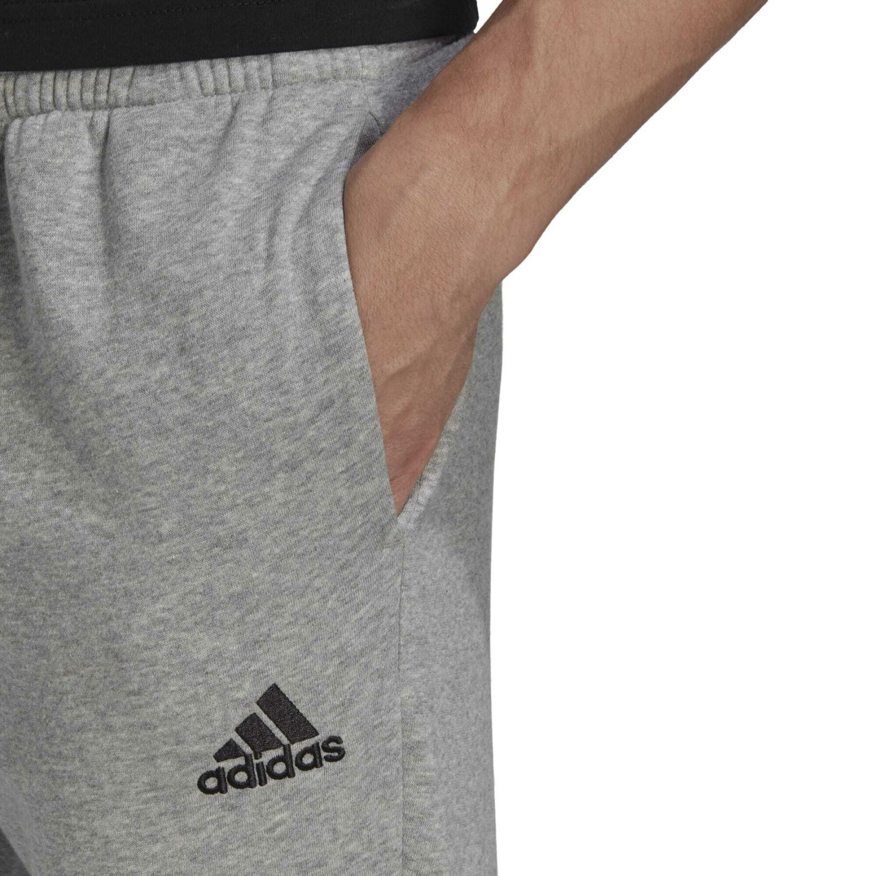 adidas Feel Cozy Pants - Mens - Medium Grey Heather/Black