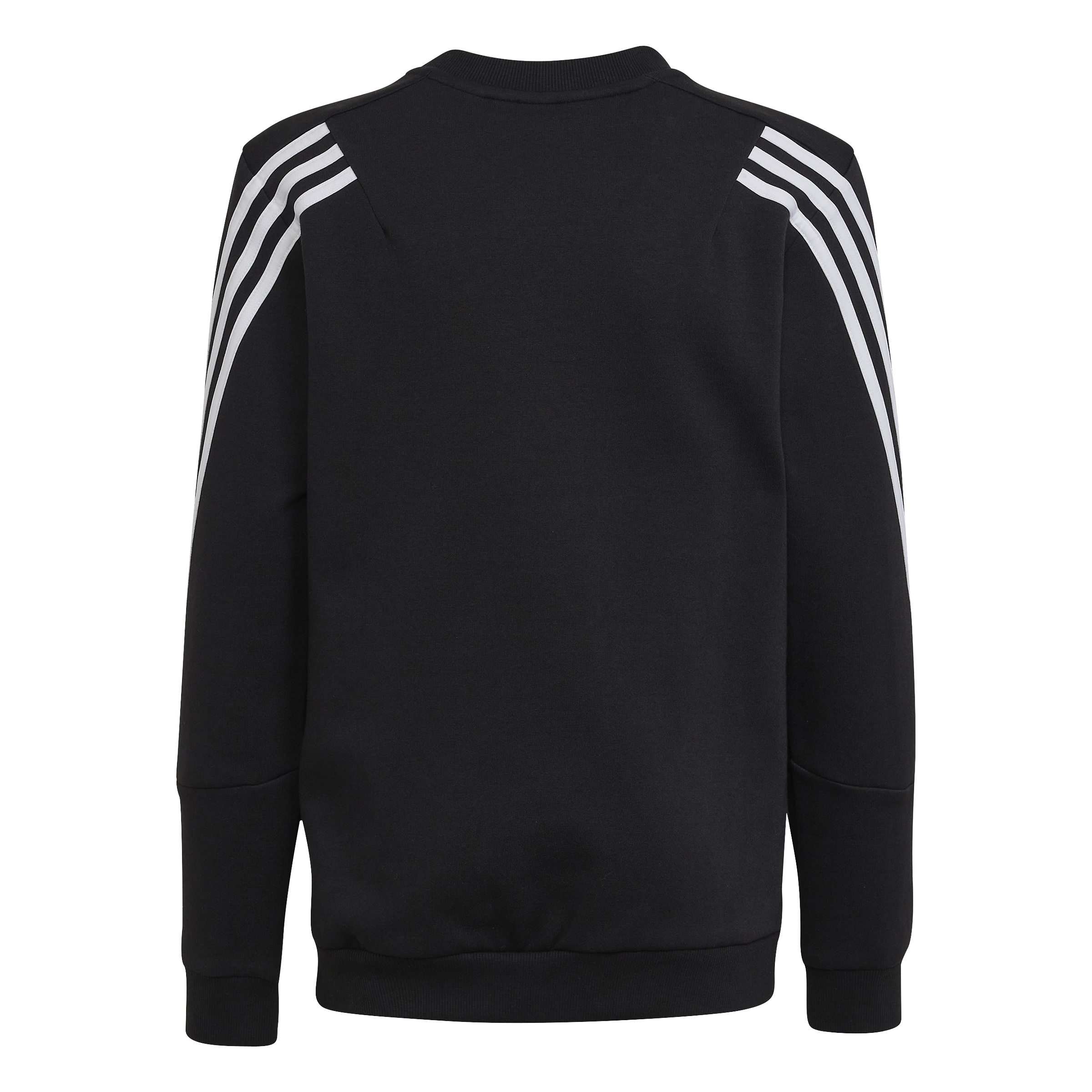 adidas Future Icons 3 Stripes Crew Sweatshirt -Boys - Black/White