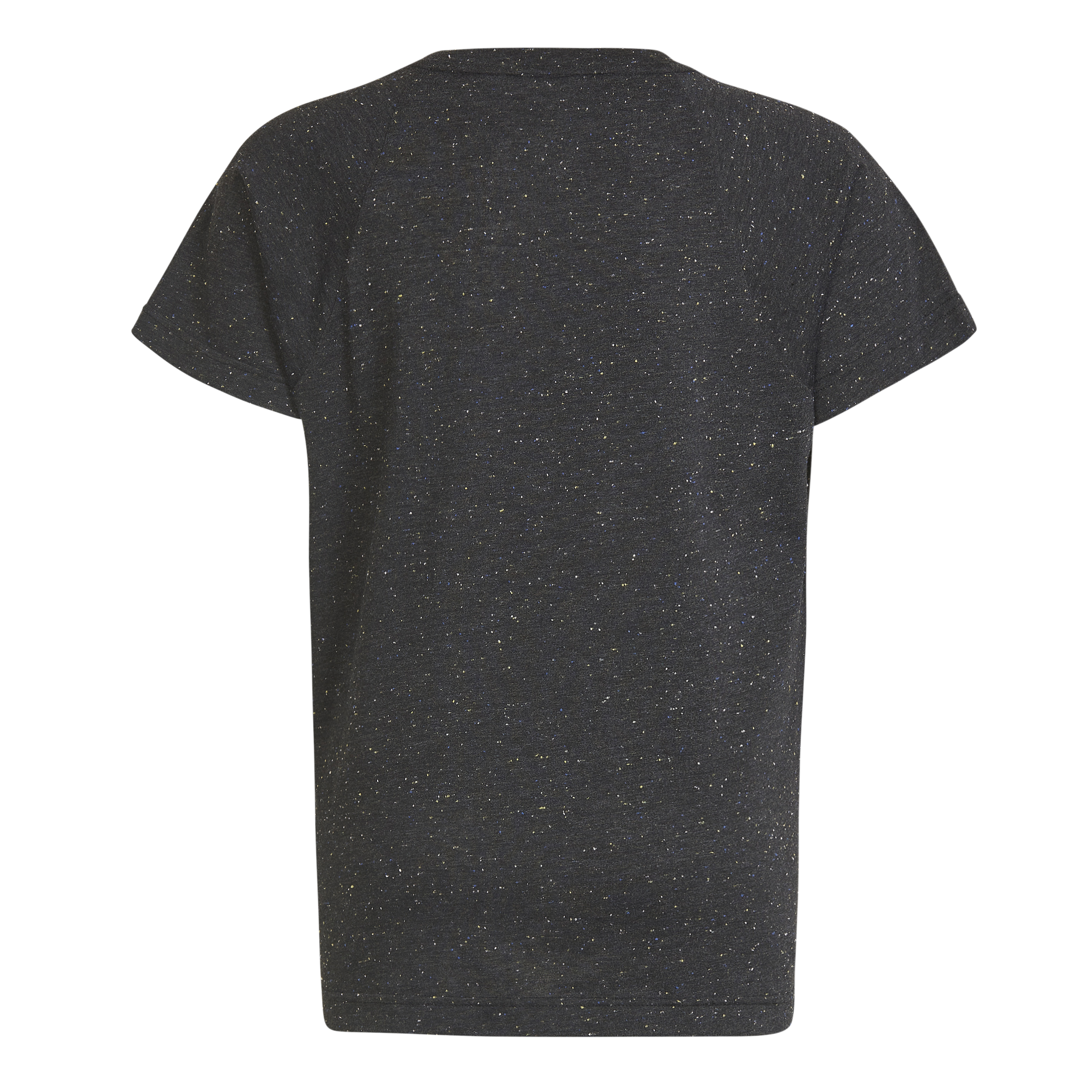 adidas BOS Tee - Girls - Black Melange/White