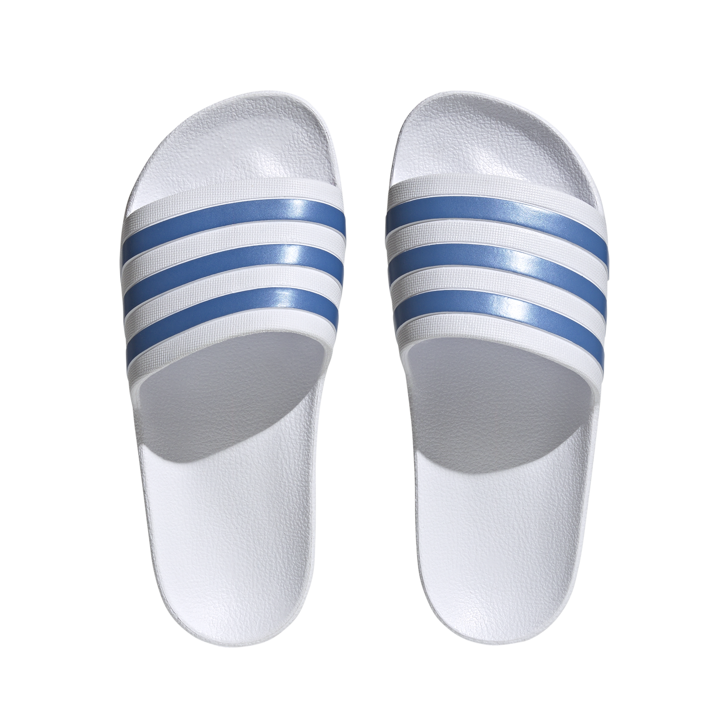 adidas Adilette Aqua Sliders - Womens - White/Blue