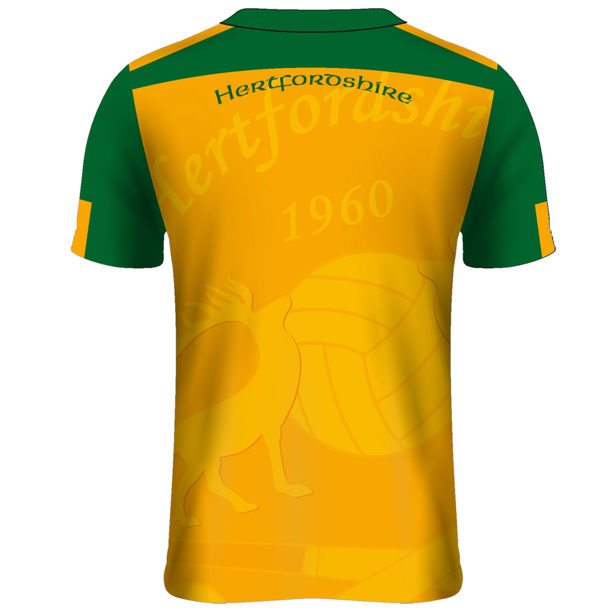 Mc Keever Hertfordshire GAA Playing Jersey - Adult - Amber