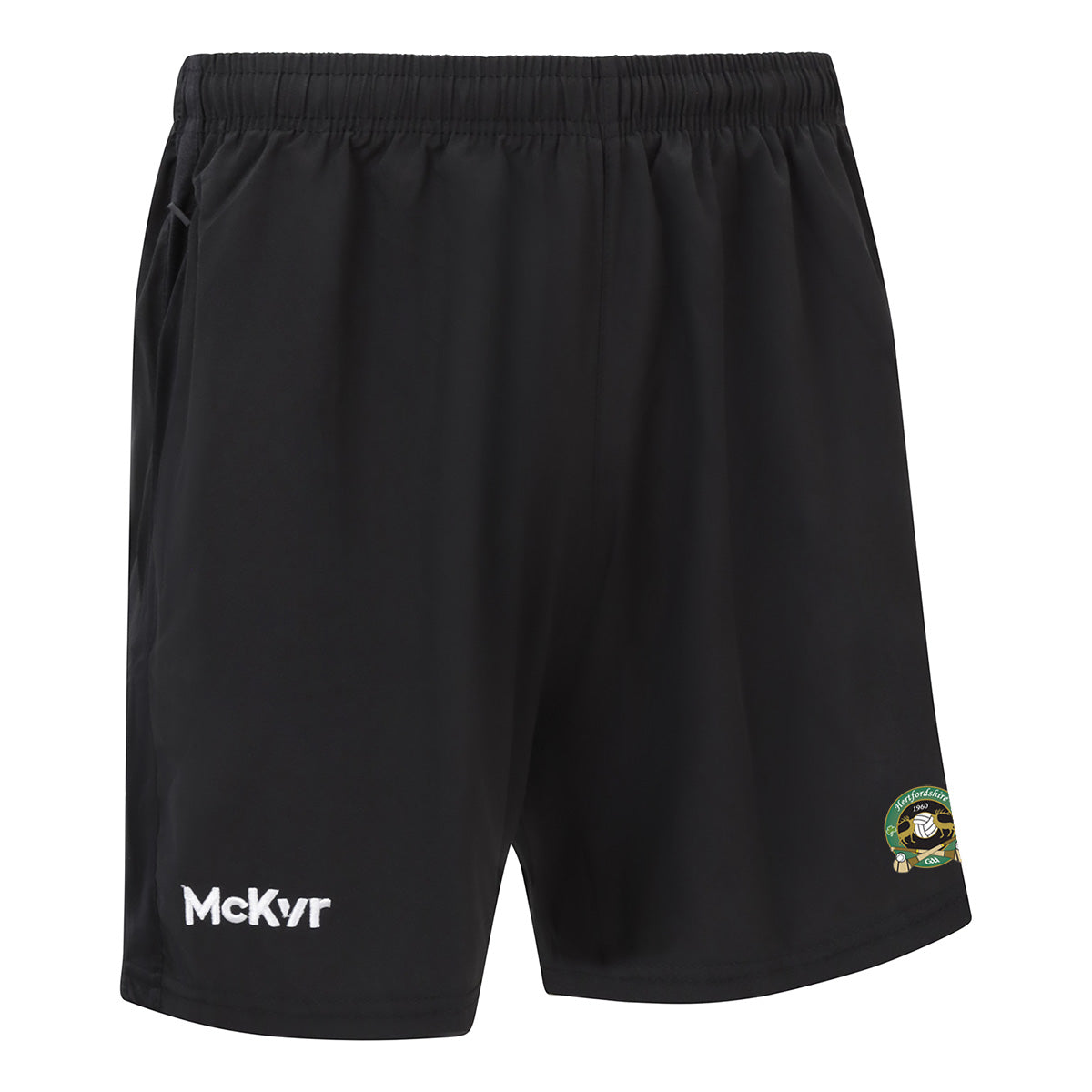Mc Keever Hertfordshire GAA Core 22 Leisure Shorts - Youth - Black