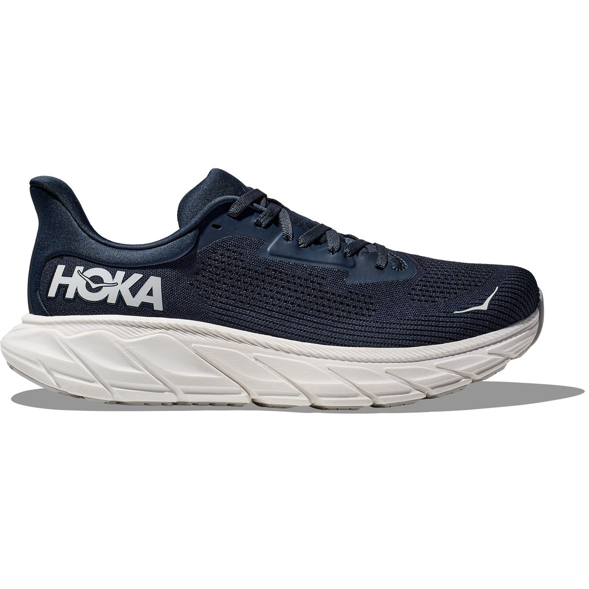 Hoka One One Arahi 7 Wide Fit Running Shoes - Mens - Outer Space/White