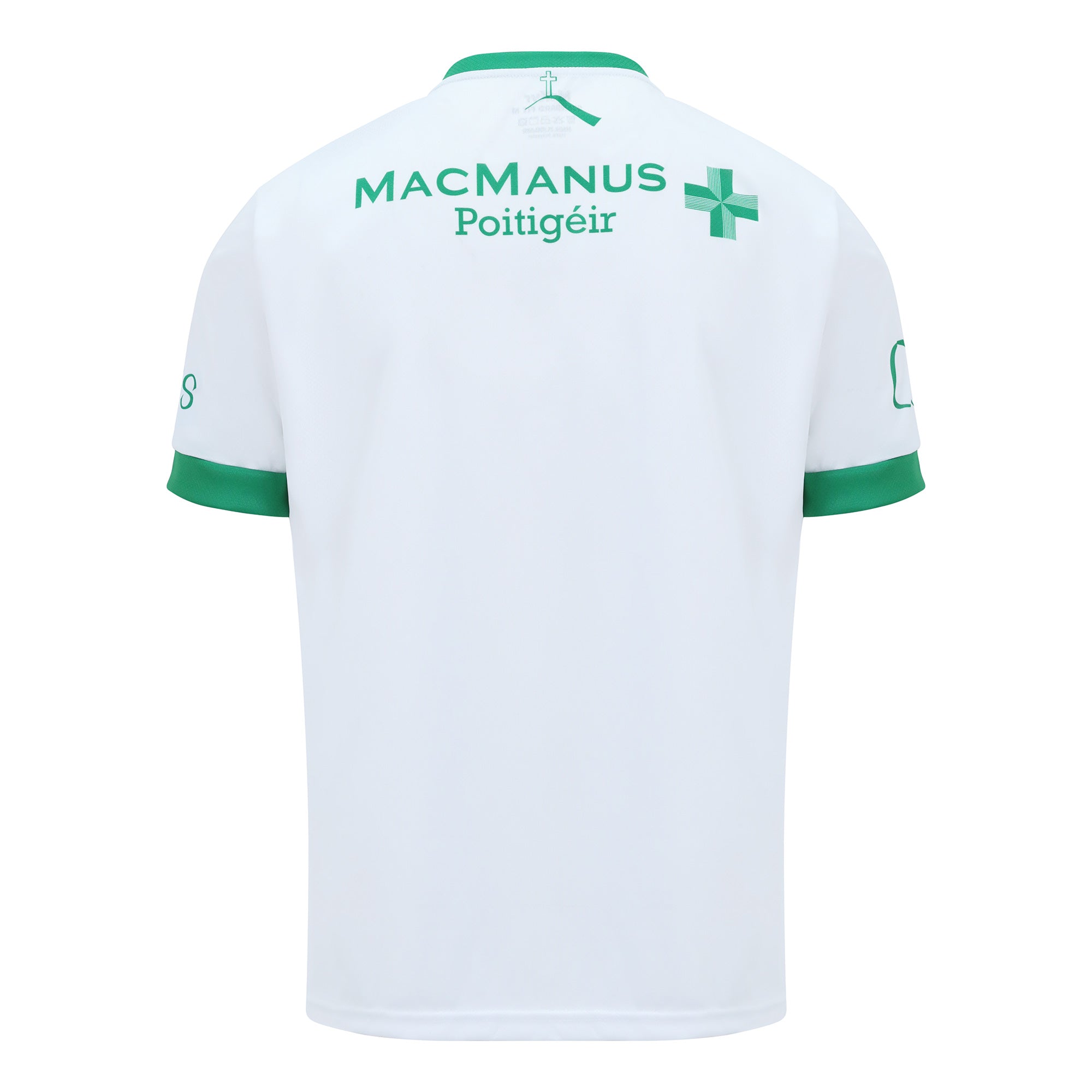 Mc Keever Leitrim GAA Official Goalkeeper Jersey - Kids - White/Green/Gold