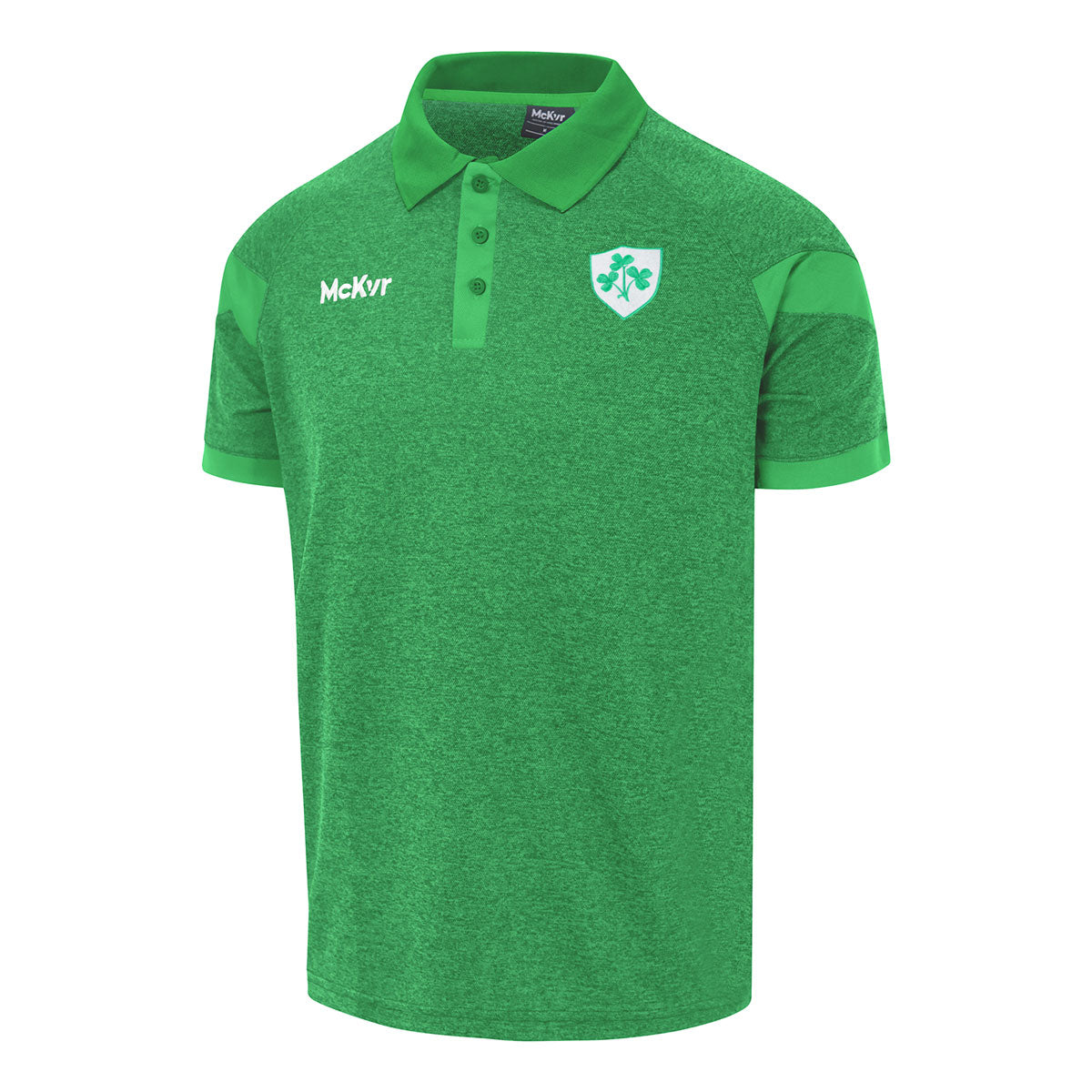 Mc Keever Ireland Supporters Core 22 Polo Top - Adult - Green
