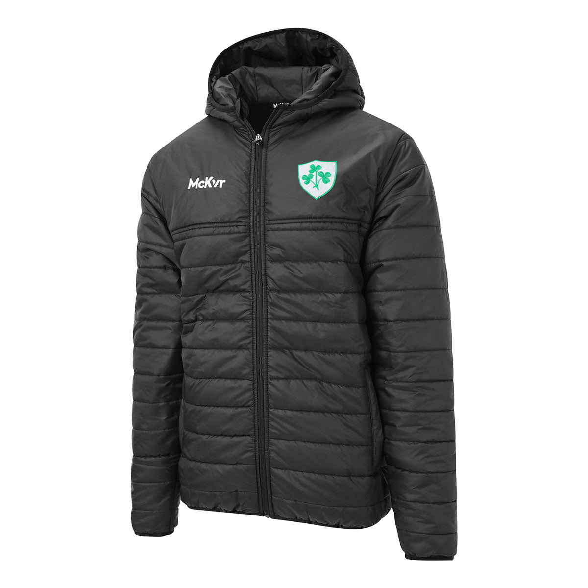 Mc Keever Ireland Supporters Core 22 Puffa Jacket - Youth - Black