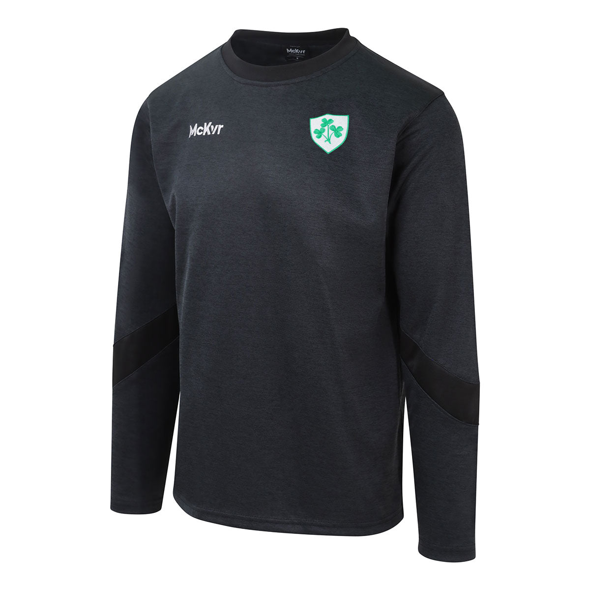 Mc Keever Ireland Supporters Core 22 Sweat Top - Youth - Black