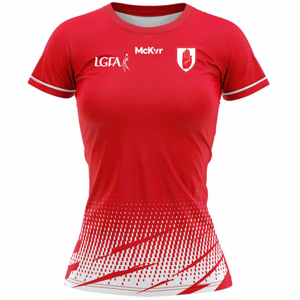 McKvr Kildallan LGFA Playing Jersey - Adult - Red/White Player Fit