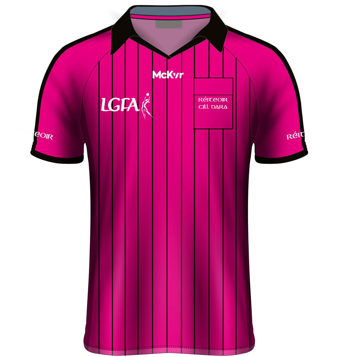McKvr Kildare LGFA Referees Jersey - Adult - Pink