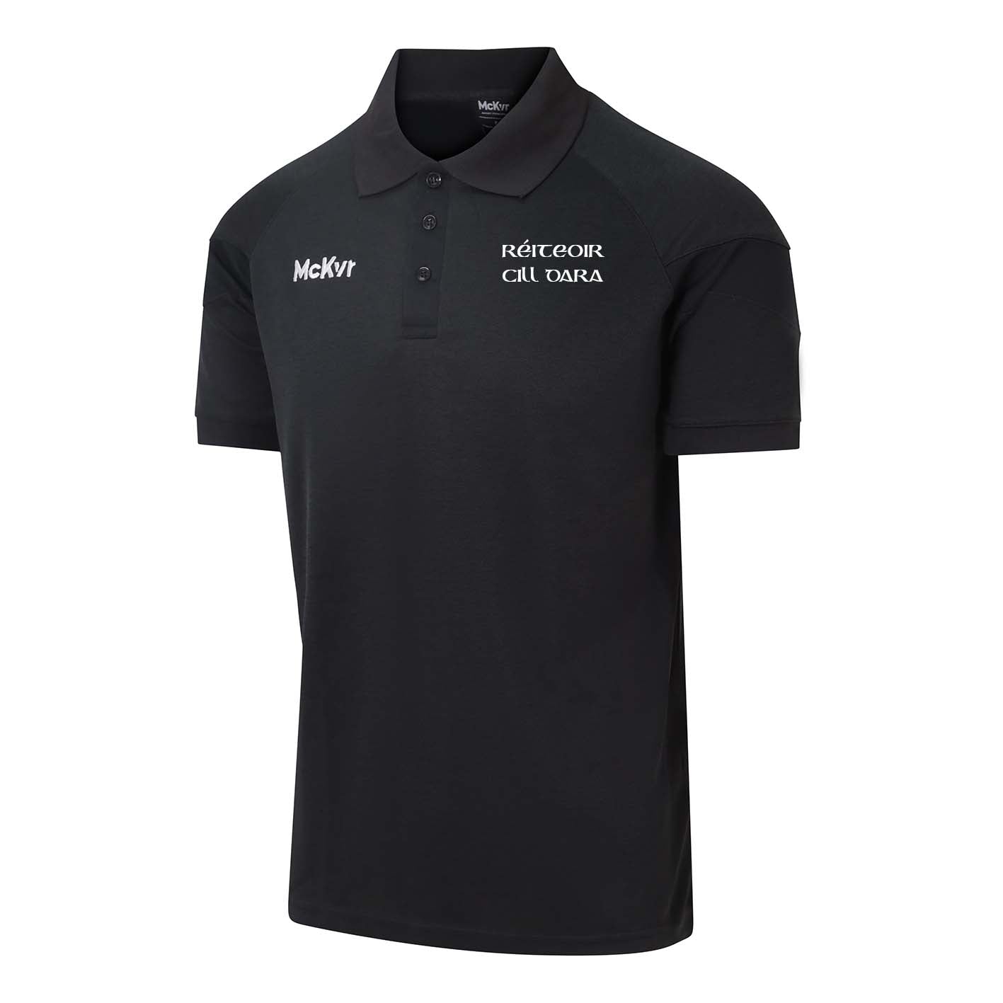 Mc Keever Kildare LGFA Referee Core 22 Polo Top - Adult - Black