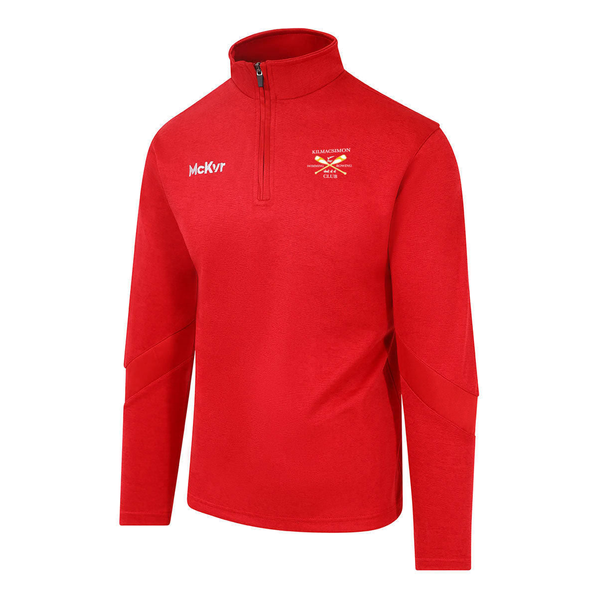 McKvr Kilmacsimon Rowing Club Core 22 1/4 Zip Top - Youth - Red ...